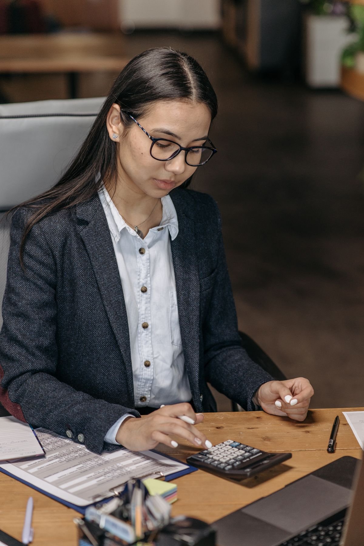 Employer preparing IR8A income tax filing documents in Singapore