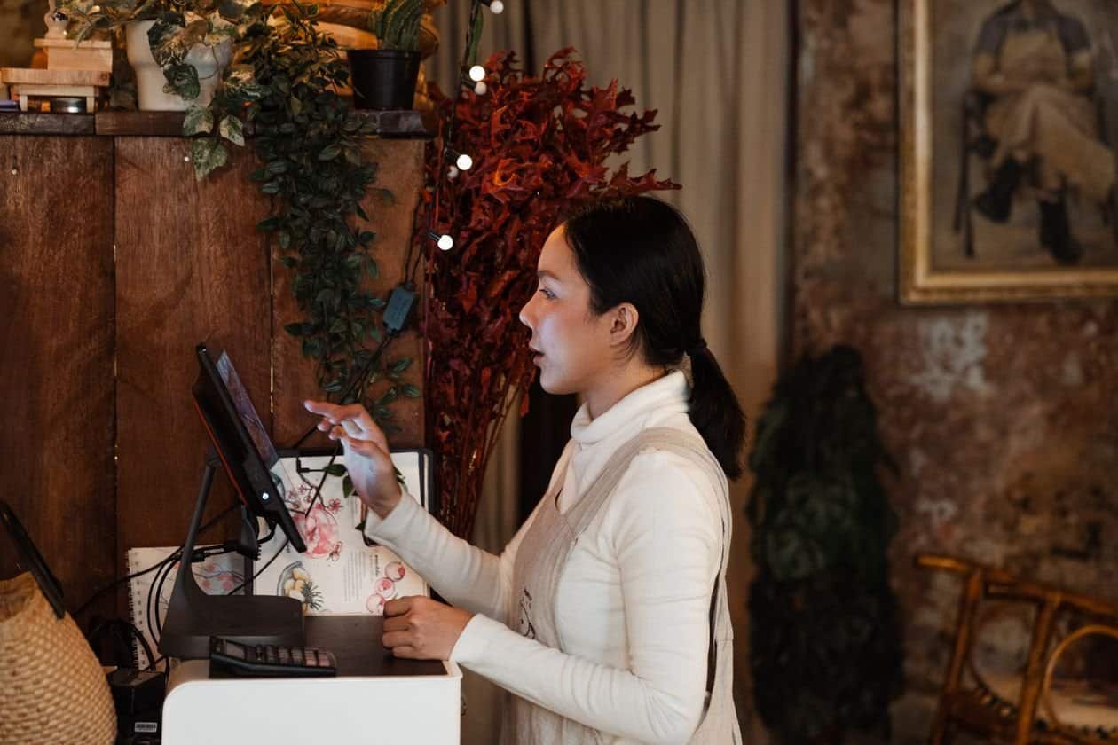 Retail employee in a Progressive Wage Model covered sector in Singapore